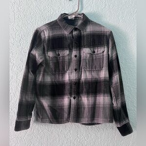 Gap Kids organic flannel shirt jacket - Boys XL
